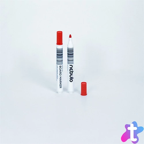 Táblamarker 2-3mm, kúpos Nebulo piros