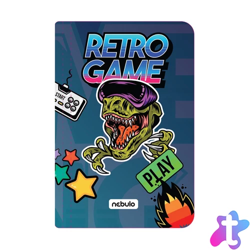 Gumis mappa, A4, Gamer, Nebulo