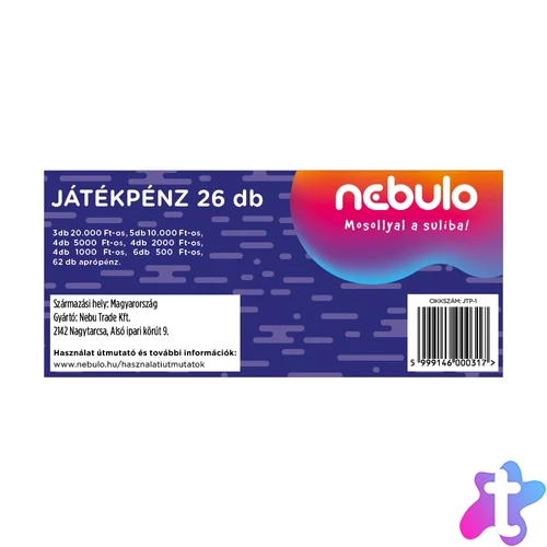 Játképénz csomag, Nebulo
