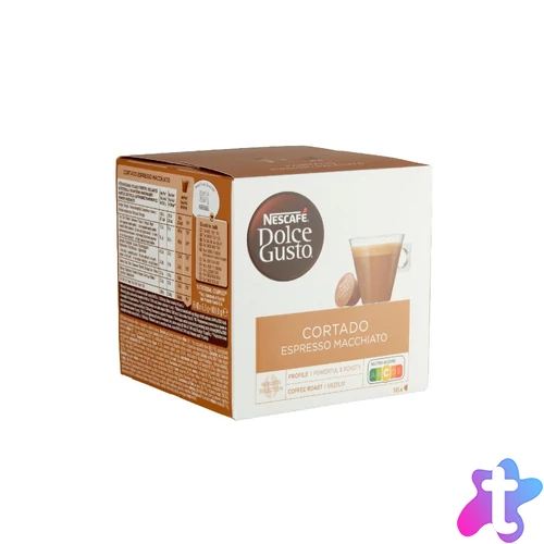 Kávékapszula, Nescafé Dolce Gusto Cortado 16db kapszula