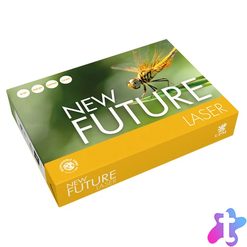 Másolópapír A4, 80g, New Future Laser Copy, CIE 150 fehérség, 500ív/csomag