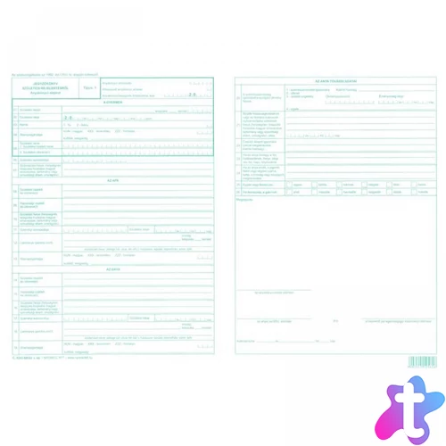 Jegyzőkönyv születési bejelentésről 2lap C.0243-69/2015