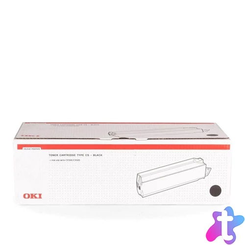 Oki C9300/TYPE C5 toner black ORIGINAL leértékelt