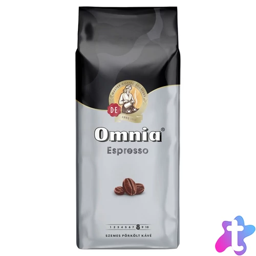 Kávé szemes, 1000g, Douwe Egberts Omnia Espresso
