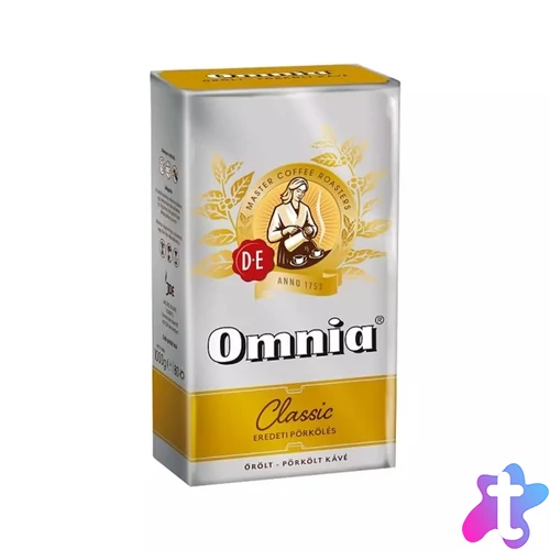 Kávé őrölt, 1000g, Douwe Egberts Omnia Classic