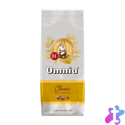 Kávé szemes, 1000g, Douwe Egberts Omnia Classic