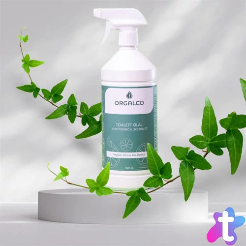 WC illatosító olaj szórófejes 1 liter Orgalco Trópusi citrus