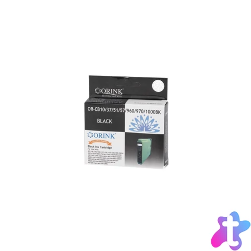 Brother CB37/LC960/LC970/LC1000 tintapatron black ORINK