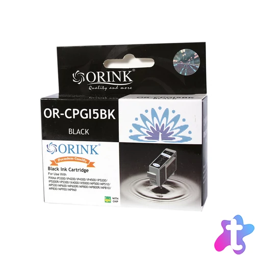 Canon BCI15 tintapatron black ORINK