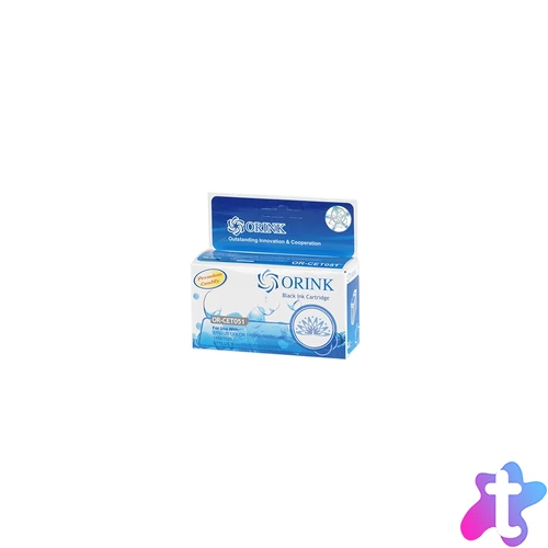 Epson T051/E108/E189 tintapatron black ORINK