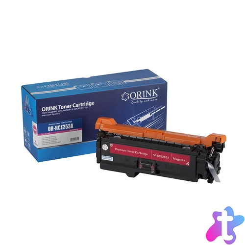Utángyártott Hp CE253A/CE403A toner magenta ORINK