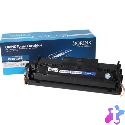Utángyártott Hp Q2612A/CRG703/FX10 toner ORINK