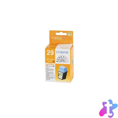 Hp 29/51629AE tintapatron black ORINK