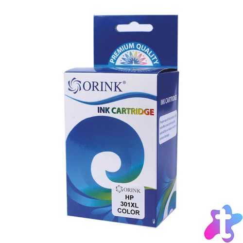 Utángyártott Hp 301XL/CH564EE tintapatron color ORINK
