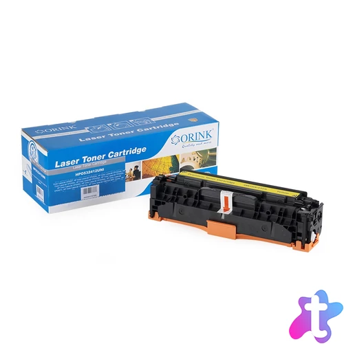 Utángyártott Hp CC532A/CE412A/CF382A/Canon crg718 toner yellow ORINK
