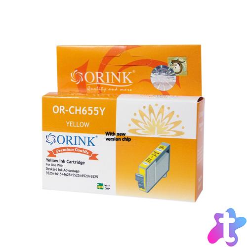 Hp 655/CZ112AE tintapatron yellow ORINK