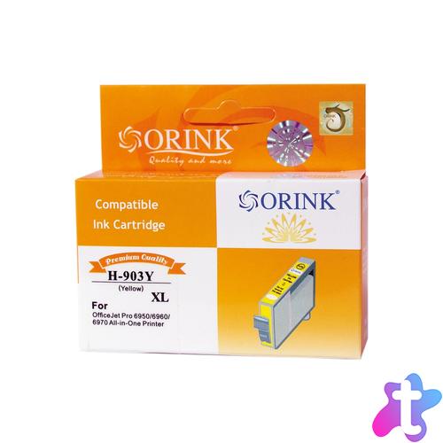 Hp 903XL/T6M11AE tintapatron yellow ORINK