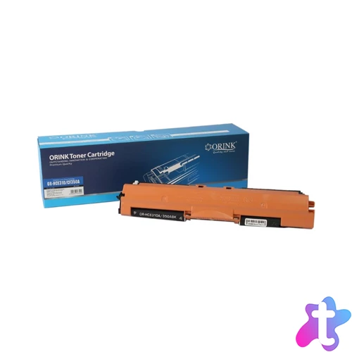 Utángyártott Hp CE310A/CF350A toner black ORINK