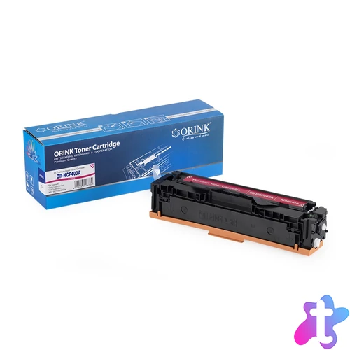 Utángyártott Hp CF403A toner magenta ORINK