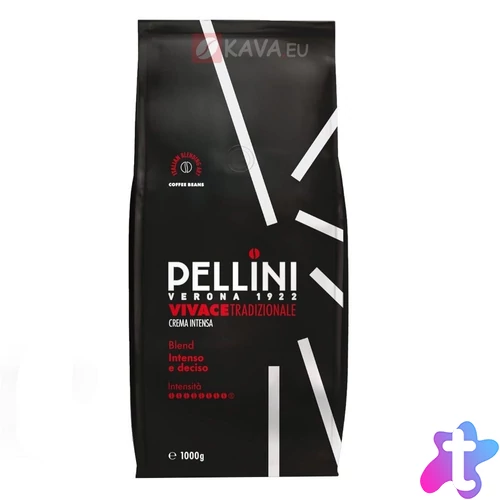 Kávé szemes, 1000g, Pellini Vivace Tradizionale Crema Intensa
