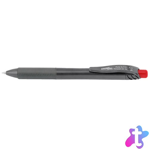 Rollertoll zselés golyóátmérő 0,5 mm, Pentel EnerGelX BLP105-CX, írásszín piros