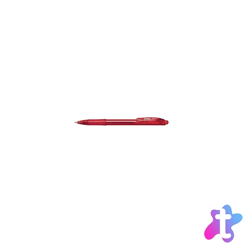 Golyóstoll nyomógombos 0,35mm, BK417-B Pentel Wow, írásszín piros