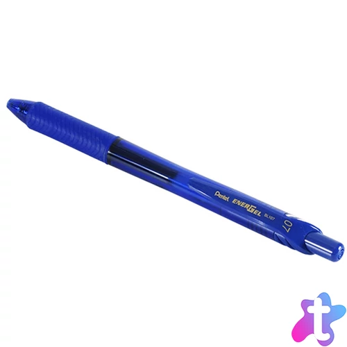 Rollertoll zselés golyóátmérő 0,7 mm, Pentel EnerGelX BL107-CX, írásszín kék