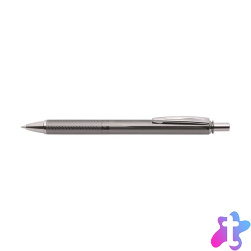 Rollertoll 0,35mm, fém antracit test, Pentel Energel BL407MA-A, írásszín kék