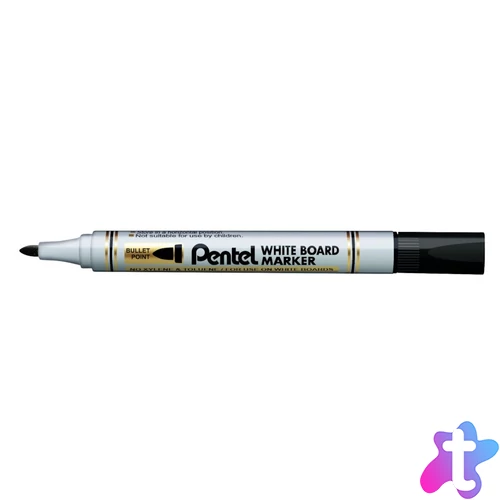 Táblamarker 2mm, kerek, Pentel fekete