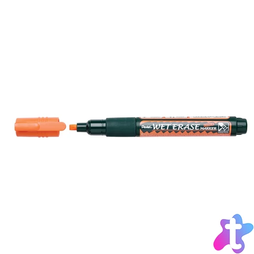 Krétamarker vágott, törölhető folyékony SMW26-FO Pentel narancssárga