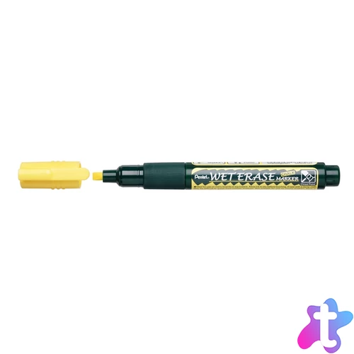 Krétamarker vágott, törölhető folyékony SMW26-GO Pentel sárga