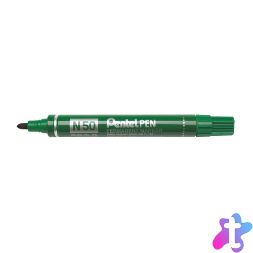 Alkoholos marker fém testű 4,3mm kerek hegyű N50-DE Pentel Extreme zöld