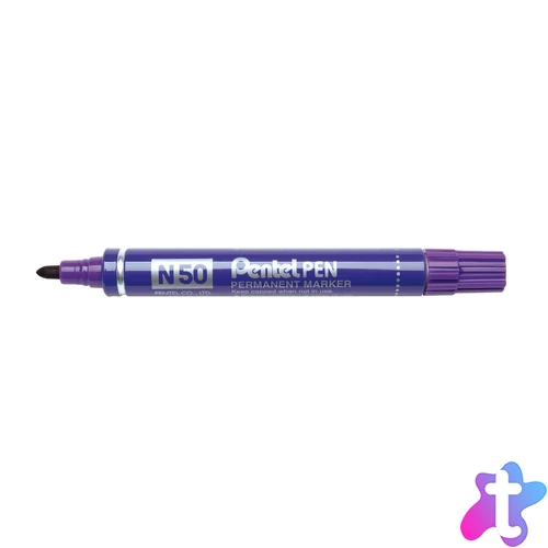 Alkoholos marker fém testű 4,3mm kerek hegyű N50-VE Pentel Extreme lila