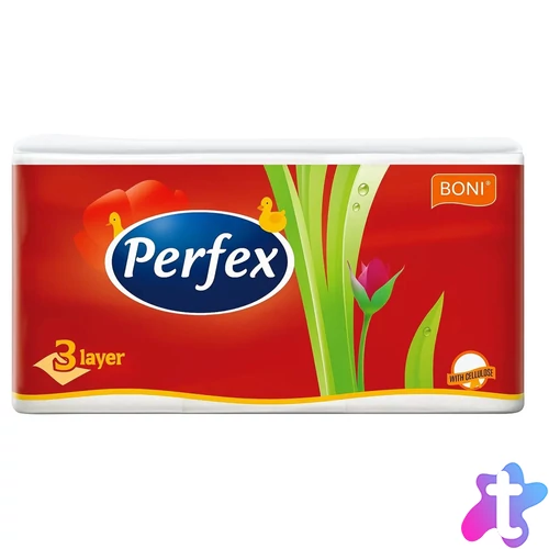 Papírzsebkendő 3 rétegű 100 db/csomag Perfex