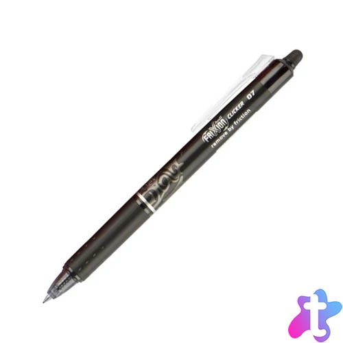 Rollertoll 0,7mm, törölhető Pilot Frixion Clicker, írásszín fekete