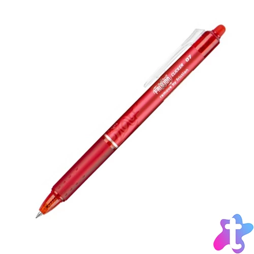 Rollertoll 0,7mm, törölhető Pilot Frixion Clicker, írásszín piros