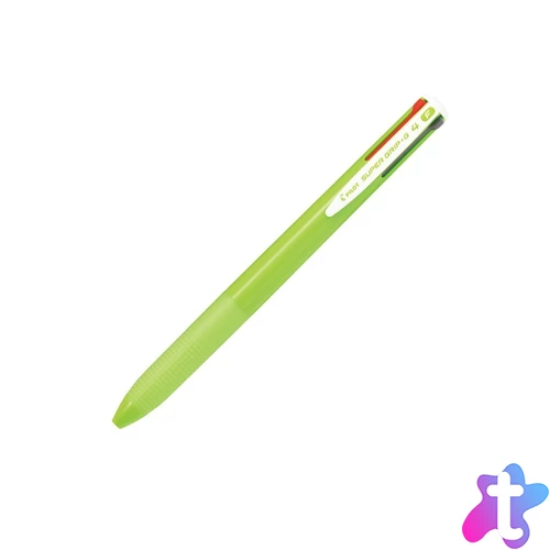 Golyóstoll 4 színű Pilot Super Grip G világoszöld test