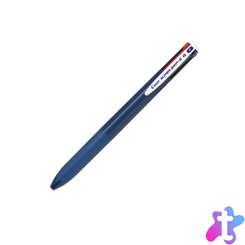 Golyóstoll 4 színű Pilot Super Grip G tengerészkék test