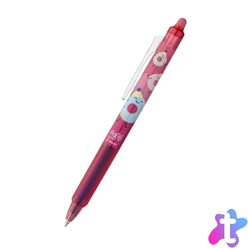 Rollertoll 0,7mm, törölhető Pilot Frixion Clicker Fancy Coral Pink, írásszín kék