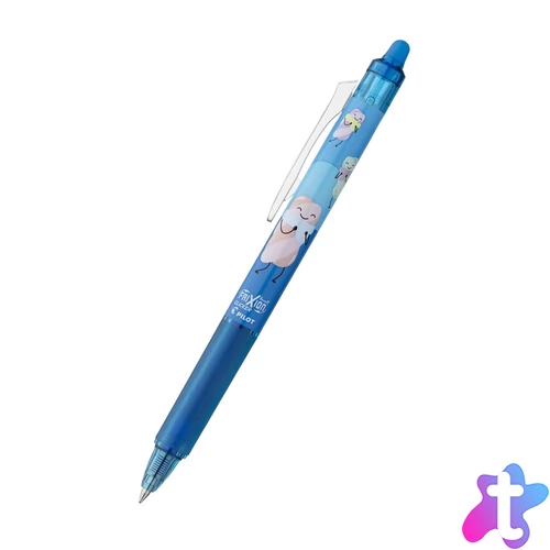Rollertoll 0,7mm, törölhető Pilot Frixion Clicker Fancy Light Blue, írásszín kék