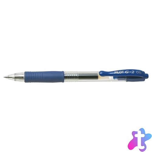 Zseléstoll 0,5mm, nyomógombos Pilot G-2, írásszín kék