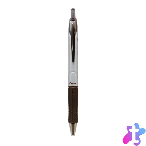 Golyóstoll nyomógombos fekete test Acroball fém klip Pilot, írásszín fekete