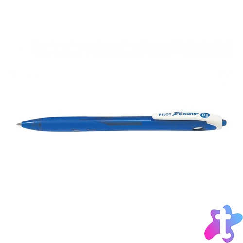 Golyóstoll 0,5mm, nyomógombos Rexgrip Extra Fine Pilot, írásszín kék