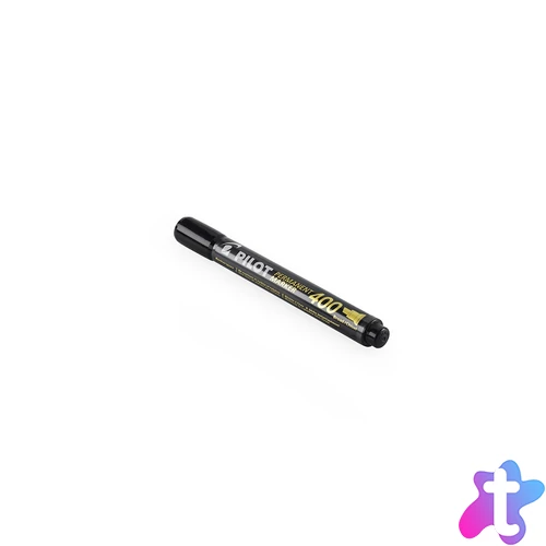 Alkoholos marker 1,5-4mm, vágott hegyű, Pilot 400 large fekete