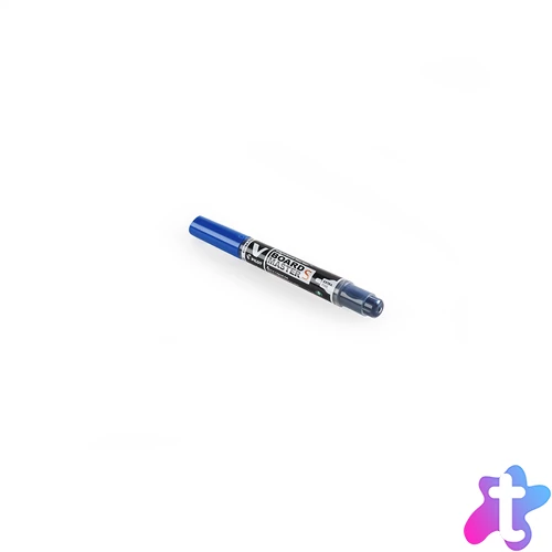 Táblamarker 1,3mm, kerek hegyű, utántölthető Extra fine V-Board Pilot kék