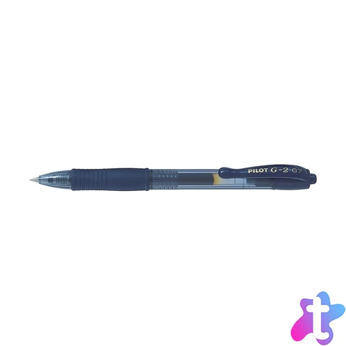 Zseléstoll 0,7mm, nyomógombos Pilot G-2, írásszín fekete