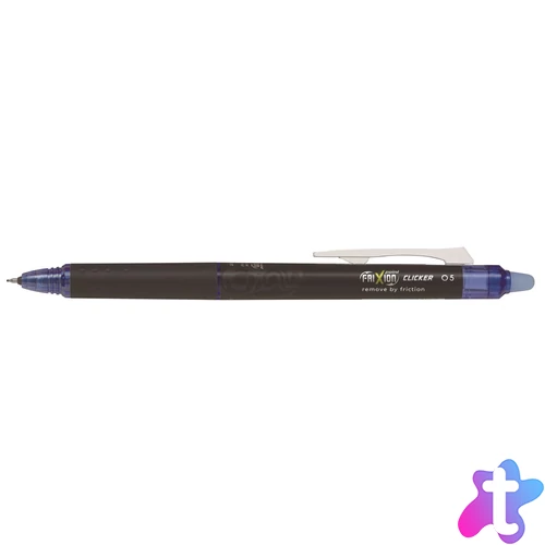 Rollertoll 0,5mm, tűhegyű törölhető nyomógombos Pilot Frixion Clicker Point, írásszín kék