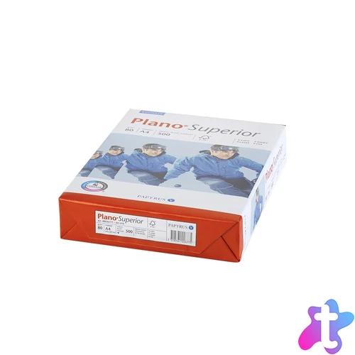 Másolópapír A4, 80g, Plano Superior 500ív/csomag, 