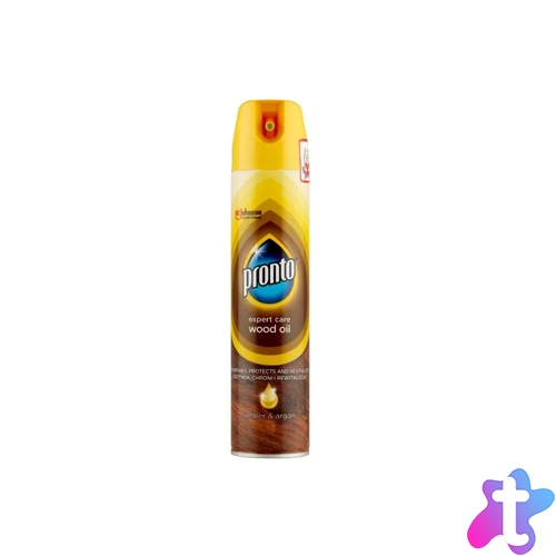 Bútorápoló aerosol 250 ml Pronto® Expert Care Wood Oil