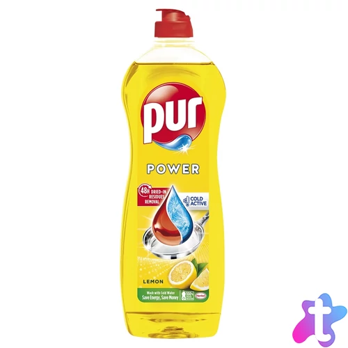 Mosogatószer 750 ml kézi Pur Power Lemon